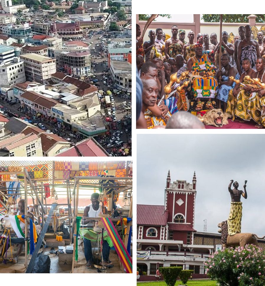 Scenic view of Ghana's cultural heritage